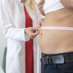 patient fighting obesity seeing a primary care doctor